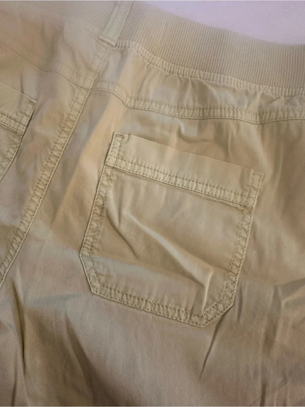 Sonoma Light Yellow Women's Cargo Shorts